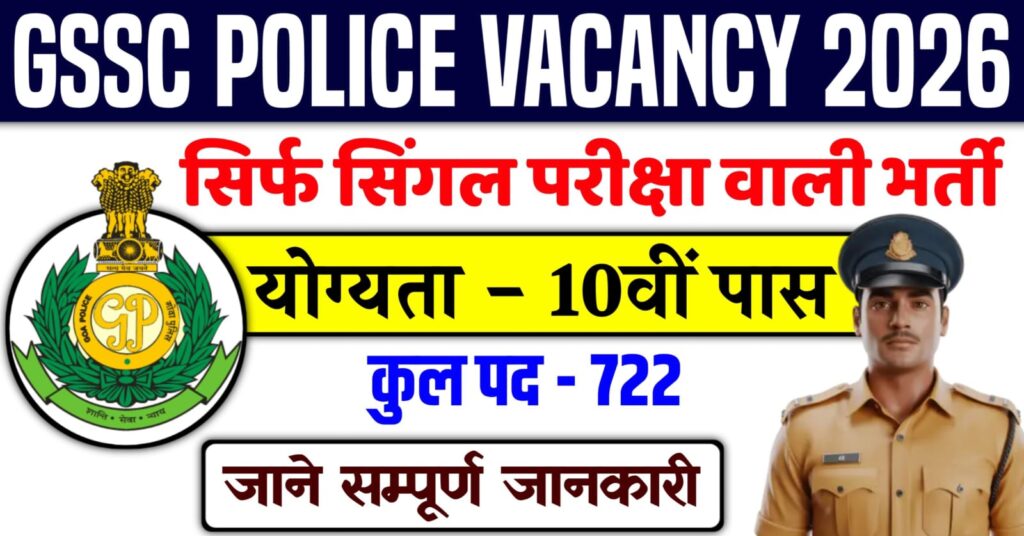 GSSC Police Vacancy 2026