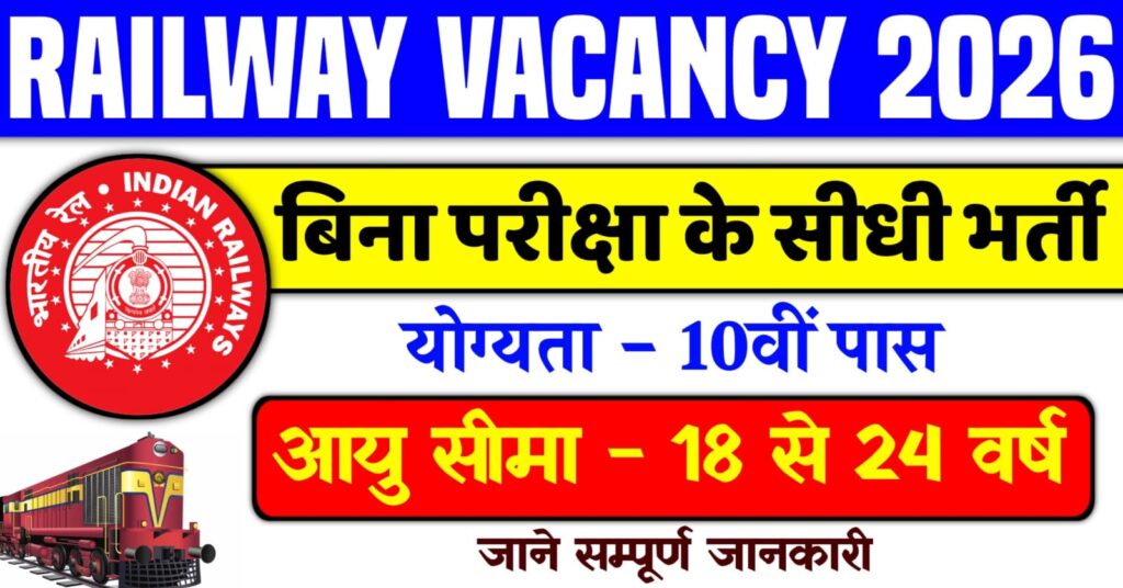 Railway Vacancy 2026