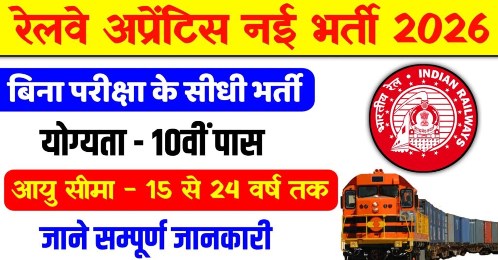 Railway Vacancy 2026