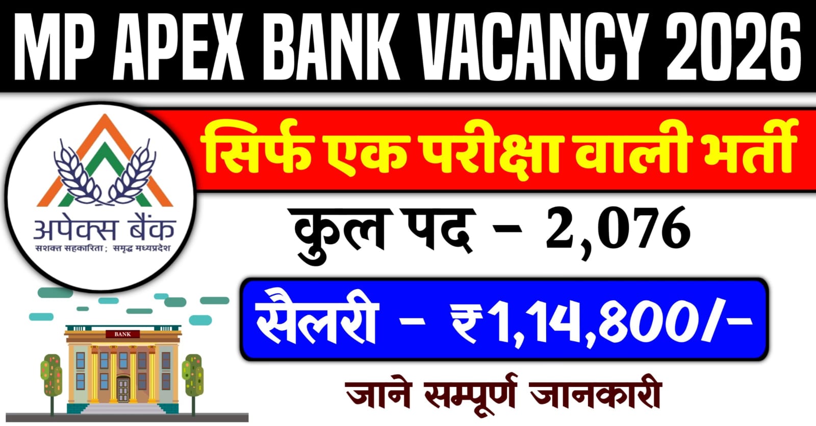 MP Apex Bank Vacancy 2026