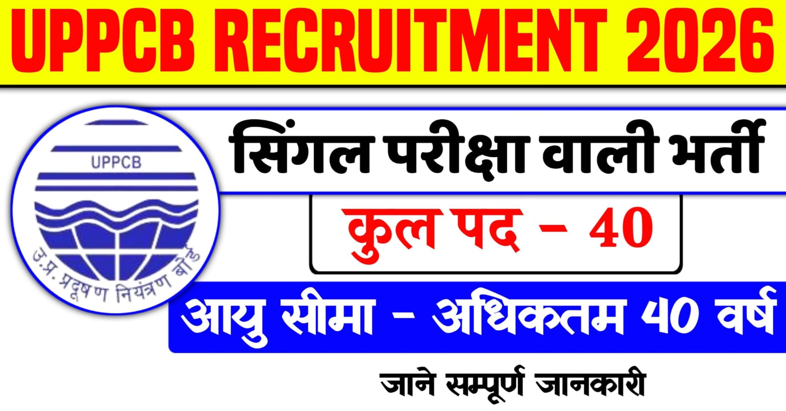 UPPCB Recruitment 2026