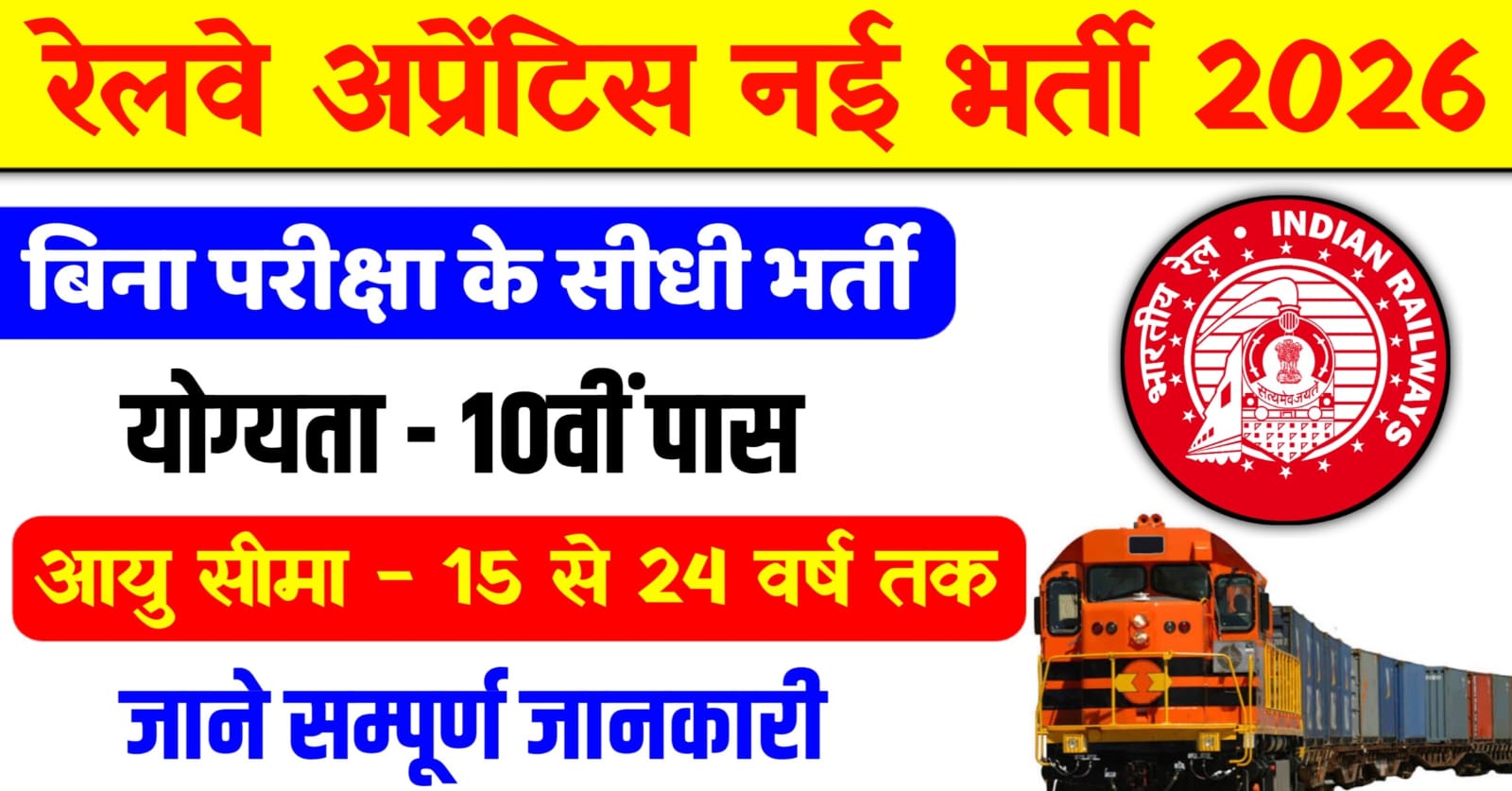 Railway Vacancy 2026